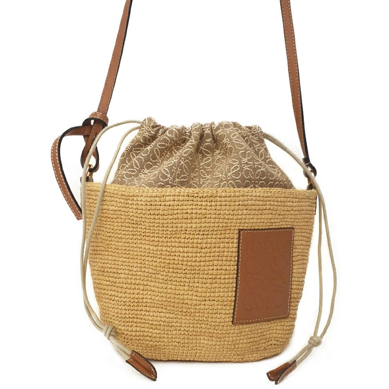 Loewe Paulas Ibiza Anagram Pochette Bag Brown